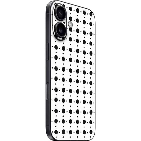 Grid Dot iPhone 16 Skin
