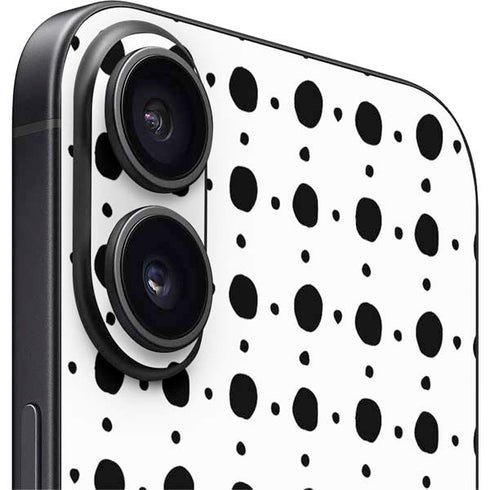 Grid Dot iPhone 16 Skin