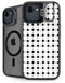 Grid Dot iPhone 16e Kickstand Case