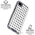 Grid Dot iPhone 16e Clear Case