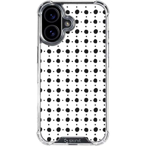 Grid Dot iPhone 17 Clear Case