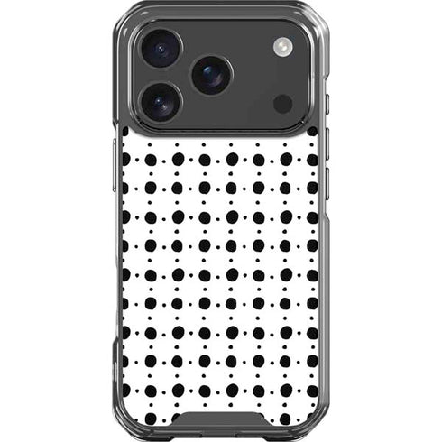 Grid Dot iPhone 18 Pro Clear Case