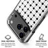 Grid Dot iPhone 18 Pro Clear Case