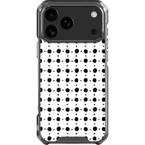 Grid Dot iPhone 18 Pro Max Clear Case