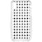 Grid Dot iPhone XS Clear Case