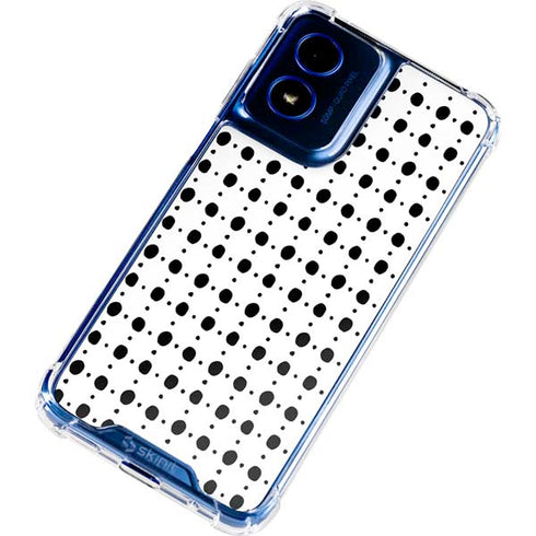 Grid Dot Moto G 5G (2024) Clear Case