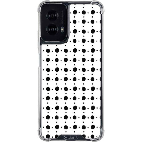 Grid Dot Moto G Power 5G (2024) Clear Case