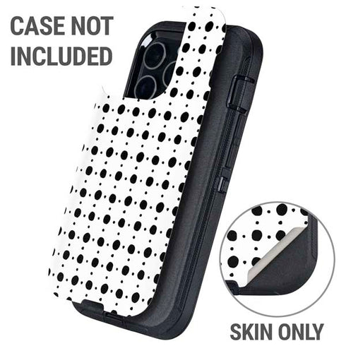 Grid Dot Otterbox Defender iPhone Skin