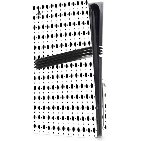 Grid Dot PS5 Pro Disk Console Skin