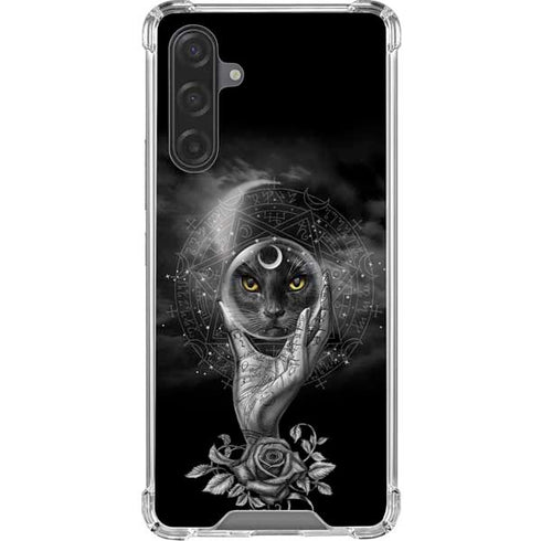 Alchemy Grimalkins Glass Galaxy A17 Clear Case