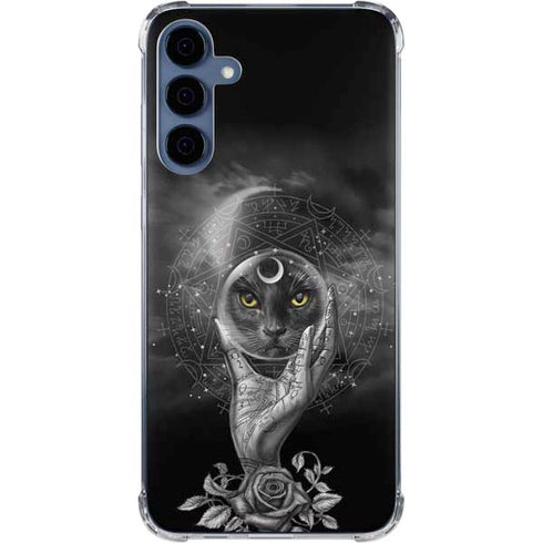 Alchemy Grimalkins Glass Galaxy A55 5G Clear Case