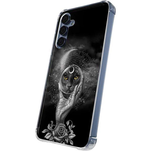Alchemy Grimalkins Glass Galaxy A55 5G Clear Case