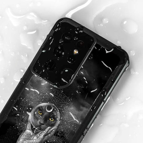 Alchemy Grimalkins Glass Galaxy S24 Ultra Waterproof Case
