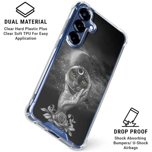 Alchemy Grimalkins Glass Galaxy S25 Clear Case