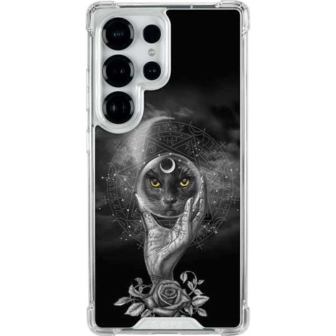Alchemy Grimalkins Glass Galaxy S25 Ultra Clear Case