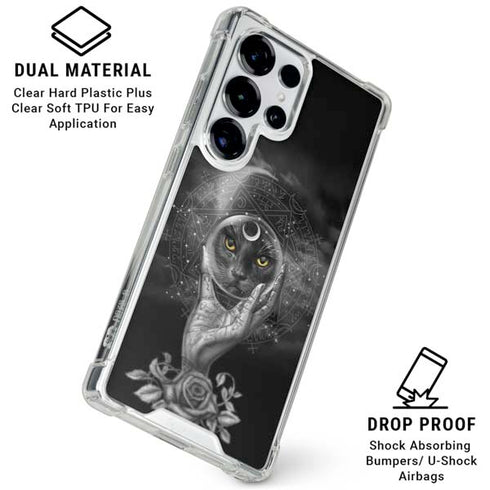 Alchemy Grimalkins Glass Galaxy S26 Ultra Clear Case