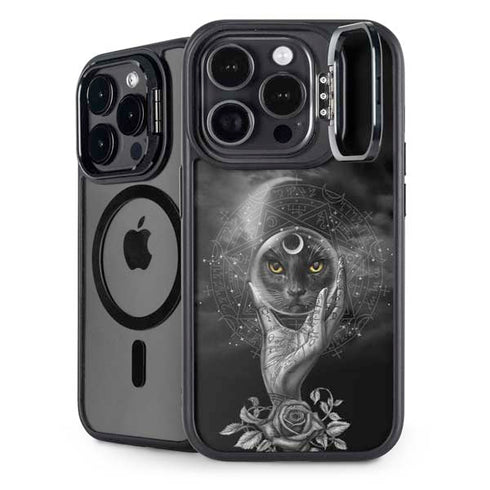 Alchemy Grimalkins Glass iPhone 13 Pro Max Kickstand Case