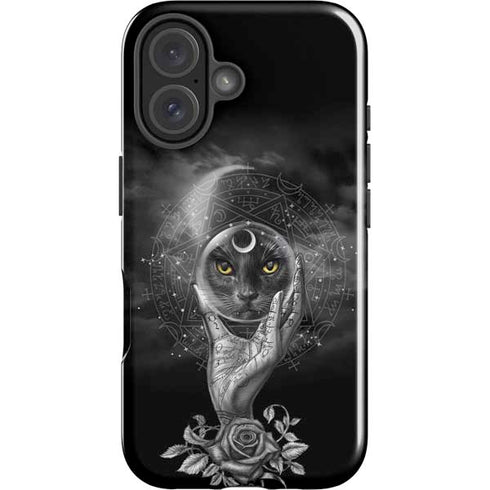 Alchemy Grimalkins Glass iPhone 16 Impact Case