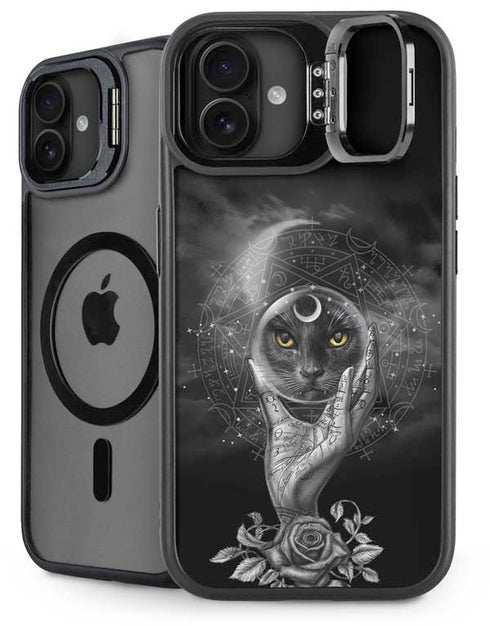 Alchemy Grimalkins Glass iPhone 16 Plus Kickstand Case