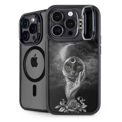 Alchemy Grimalkins Glass iPhone 16 Pro Kickstand Case