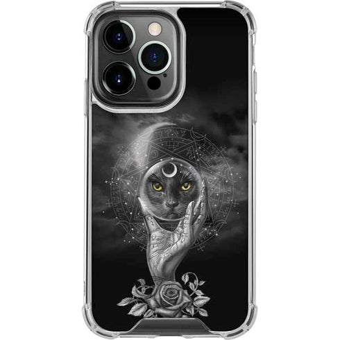 Alchemy Grimalkins Glass iPhone 16 Pro Max Clear Case