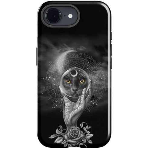 Alchemy Grimalkins Glass iPhone 16e Impact Case