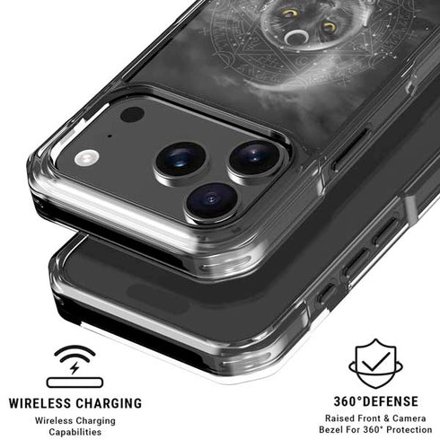 Alchemy Grimalkins Glass iPhone 18 Pro Clear Case