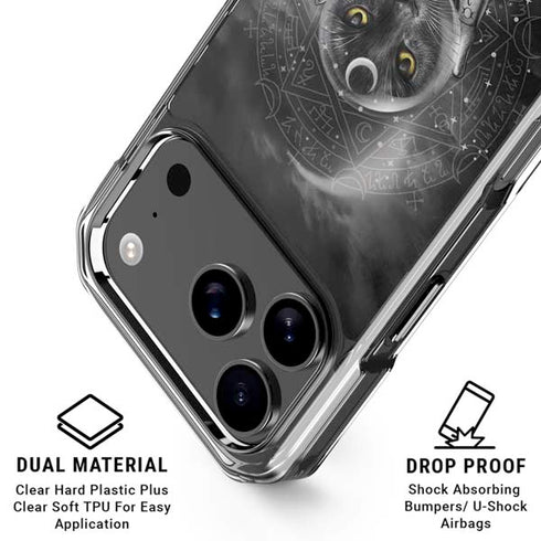 Alchemy Grimalkins Glass iPhone 18 Pro Clear Case