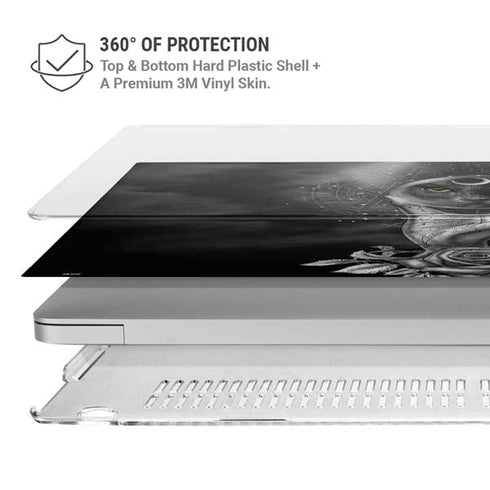 Alchemy Grimalkins Glass MacBook Pro 14in (2021-24) Case plus Skin