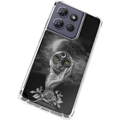 Alchemy Grimalkins Glass Moto G Play 5G (2025) Clear Case