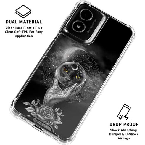 Alchemy Grimalkins Glass Moto G Power 5G (2024) Clear Case