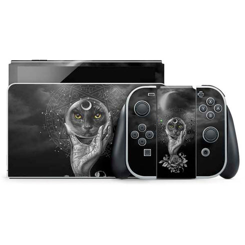 Alchemy Grimalkins Glass Nintendo Skins