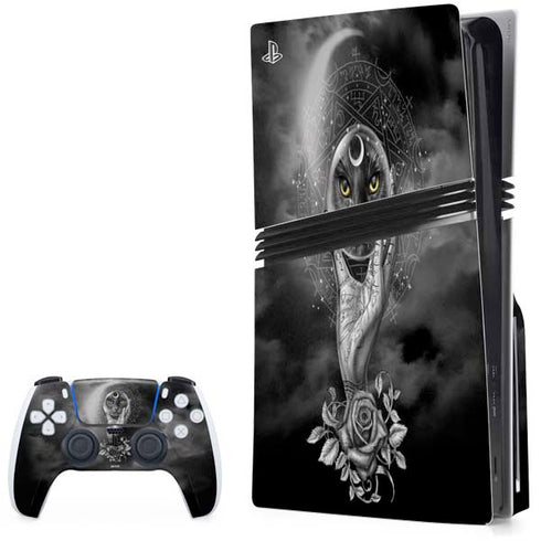 Alchemy Grimalkins Glass PS5 Pro Disk Bundle Skin