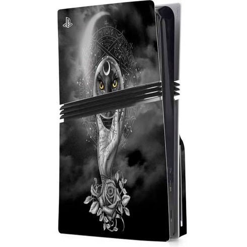 Alchemy Grimalkins Glass PS5 Pro Disk Console Skin