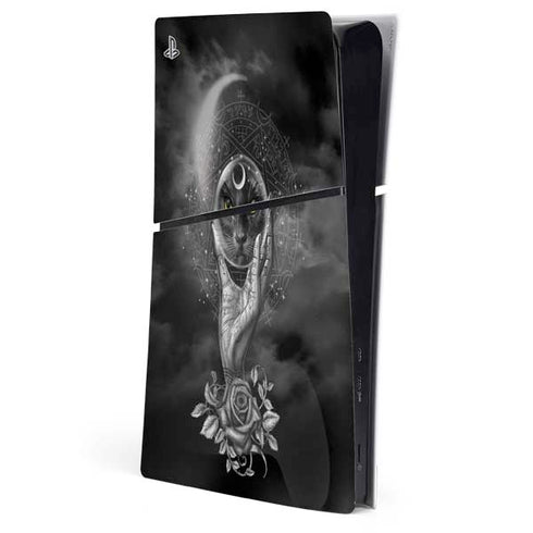 Alchemy Grimalkins Glass PS5 Slim Digital Edition Console Skin