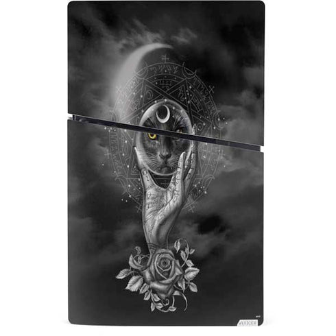 Alchemy Grimalkins Glass PS5 Slim Digital Edition Console Skin