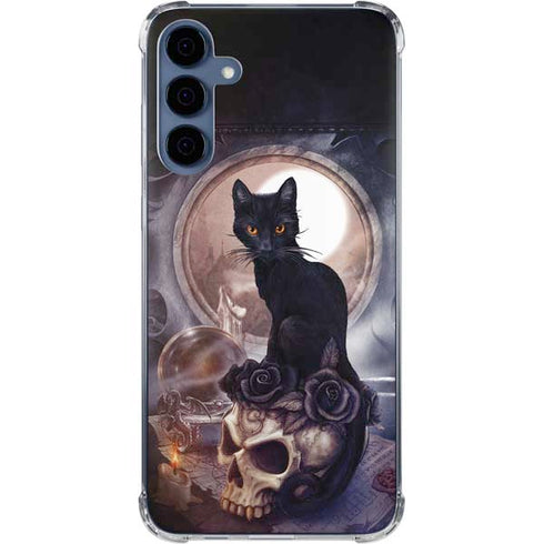Alchemy Grimelkins Ghost Galaxy A55 5G Clear Case