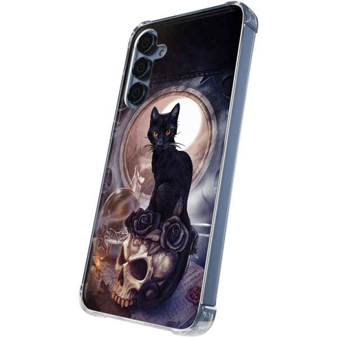 Alchemy Grimelkins Ghost Galaxy A55 5G Clear Case