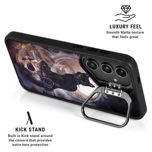 Alchemy Grimelkins Ghost Galaxy S25 Plus Kickstand Case