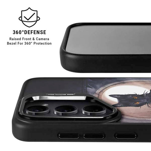 Alchemy Grimelkins Ghost Galaxy S25 Ultra Kickstand Case