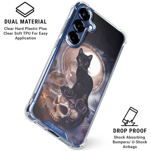 Alchemy Grimelkins Ghost Galaxy S25 Clear Case