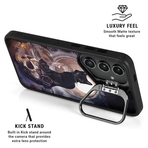 Alchemy Grimelkins Ghost Galaxy S26 Plus Kickstand Case