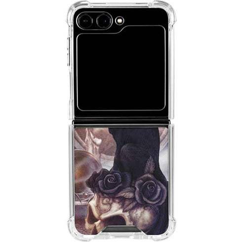 Alchemy Grimelkins Ghost Galaxy Z Flip6 Clear Case