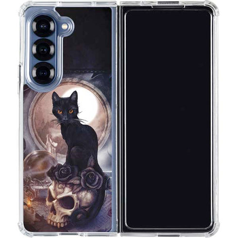 Alchemy Grimelkins Ghost Galaxy Z Fold6 Clear Case