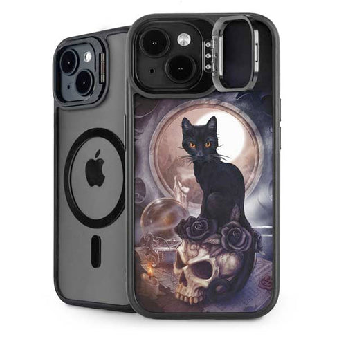 Alchemy Grimelkins Ghost iPhone 15 Kickstand Case