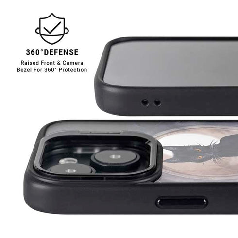 Alchemy Grimelkins Ghost iPhone 15 Kickstand Case