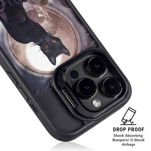 Alchemy Grimelkins Ghost iPhone 15 Pro Kickstand Case