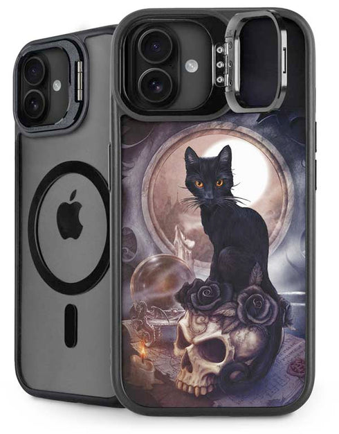 Alchemy Grimelkins Ghost iPhone 16 Plus Kickstand Case