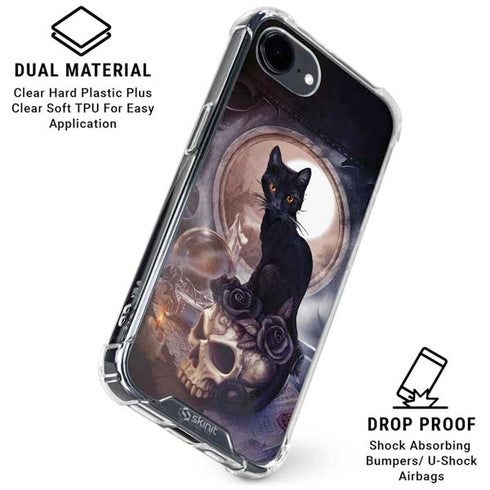 Alchemy Grimelkins Ghost iPhone 16e Clear Case