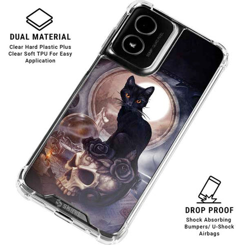 Alchemy Grimelkins Ghost Moto G Power 5G (2024) Clear Case